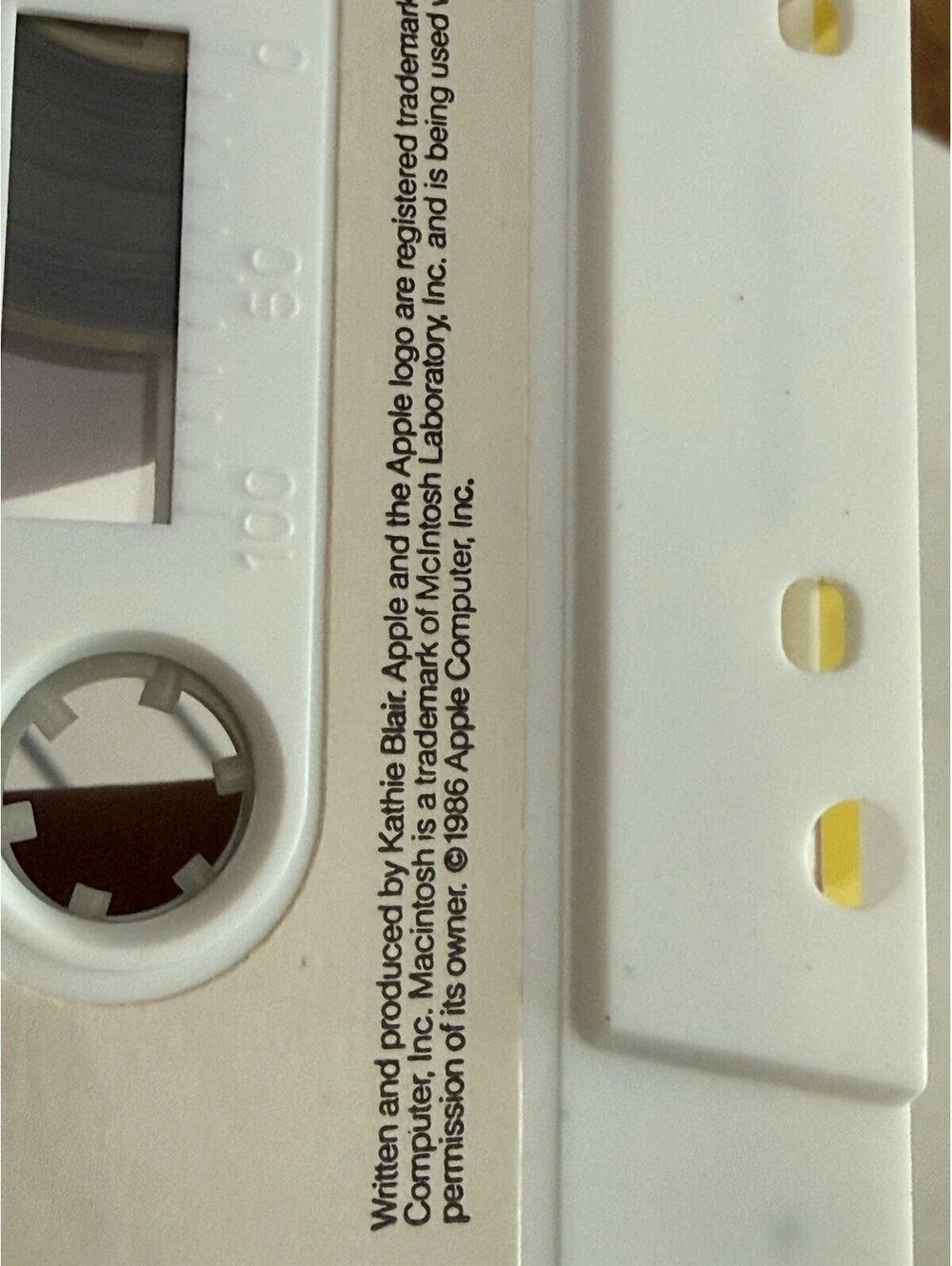 1984 Macintosh Plus A Guided Tour  Cassette , Vintage